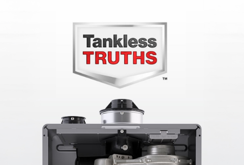 Rinnai Tankless Truths graphic
