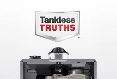 Rinnai Tankless Truths graphic